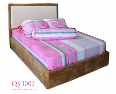 Drap trải giường cotton QS 1002
