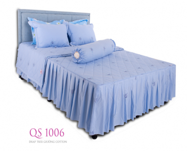 Drap trải giường cotton QS 1006